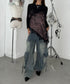 【販売開始：10月9日(金) PM12:00～】【陽世×Bammコラボ】アソートサテンレースキャミ | BA2266067 | レオパード
