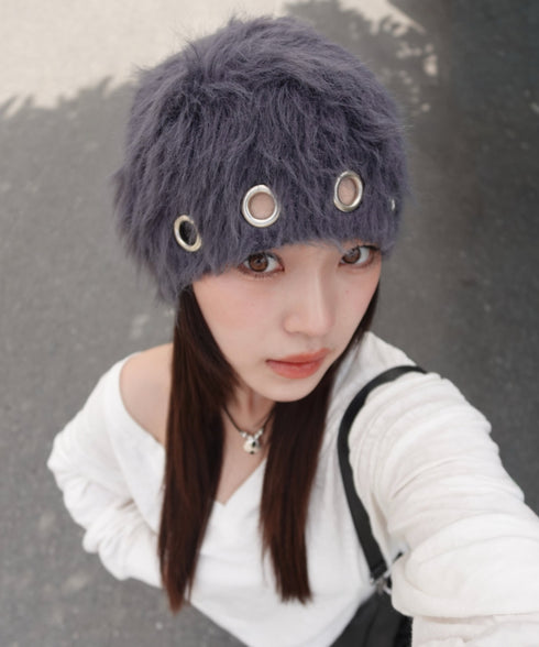 【販売開始：10月9日(金) PM12:00～】【陽世×Bammコラボ】アイレットシャギービーニー | BA5266071 | グレー