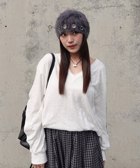 【販売開始：10月9日(金) PM12:00～】【陽世×Bammコラボ】アイレットシャギービーニー | BA5266071 | グレー