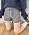 レースヘムニットショートパンツ | SL2264035 | グレー
