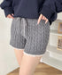 レースヘムニットショートパンツ | SL2264035 | グレー