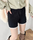 レースヘムニットショートパンツ | SL2264035 | ブラック