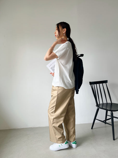 【POLOCHAMPS/ポロチャンプス】別注 ワンポイント刺繍 ローカット コートスニーカー | CL3233033 | グリーン