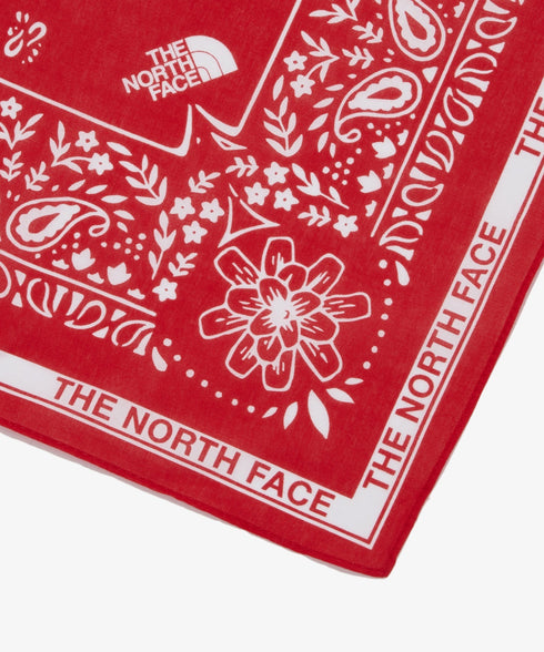 THE NORTH FACE(ザ・ノースフェイス)/コットン プリント バンダナ スカーフ/BANDANA_PAISLEY_80'S/PINE CONE | IM6243034 | レッド