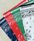 THE NORTH FACE(ザ・ノースフェイス)/コットン プリント バンダナ スカーフ/BANDANA_PAISLEY_80'S/PINE CONE | IM6243034 | レッド