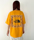 THE NORTH FACE(ザ・ノースフェイス)/ビッグロゴ プリント バンダナ 半袖 Tシャツ/M'S BANDANA S/S R/TEE | IM2251068 | オレンジ
