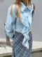 volume lace point tops | SL2243660 | ブルー