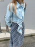 volume lace point tops | SL2243660 | ブルー