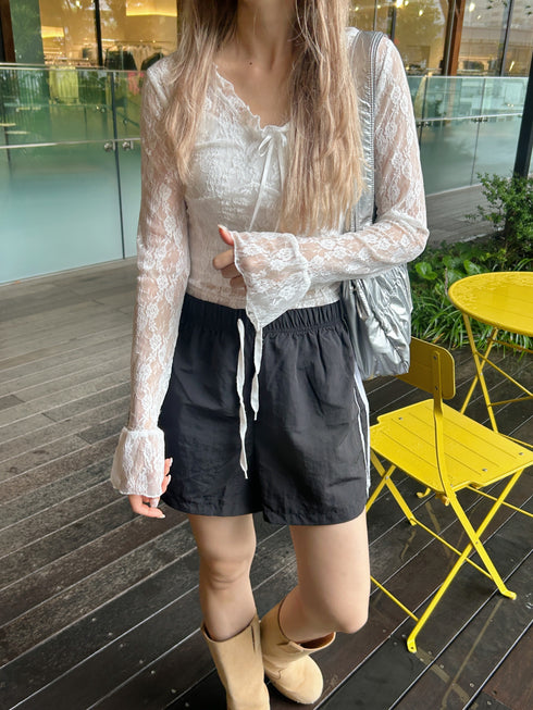 mellow sheer tops | SL2243672 | ホワイト