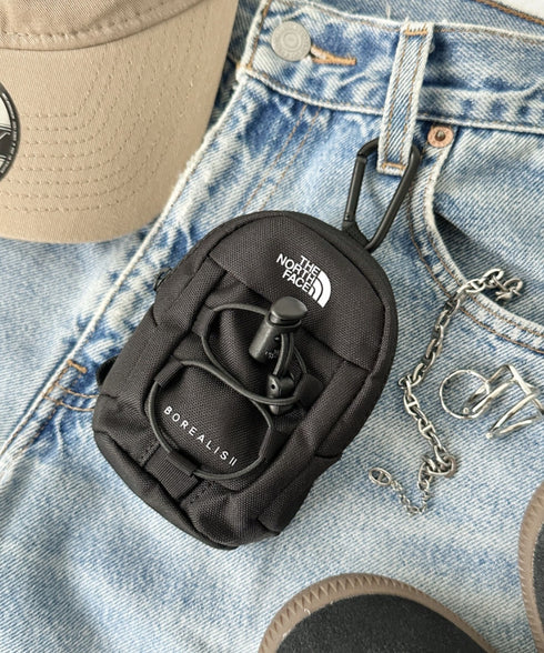 THE NORTH FACE(ザ・ノースフェイス)/ミニリュック ボレリアスミニポーチ 小物入れ コインケース/MINI BOREALIS POUCH | IM6243031 | ブラック