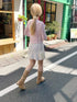 花柄台形ミニスカート | SL2241636 | ホワイト