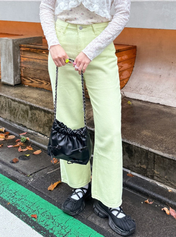カラーストレートパンツ | SL2241648 | ライム