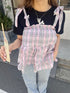 リボンクロップドTシャツ | SL2241603 | ブラック