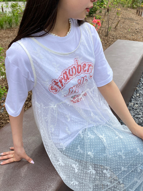 strawberry milk tee | SL2241658 | ホワイト