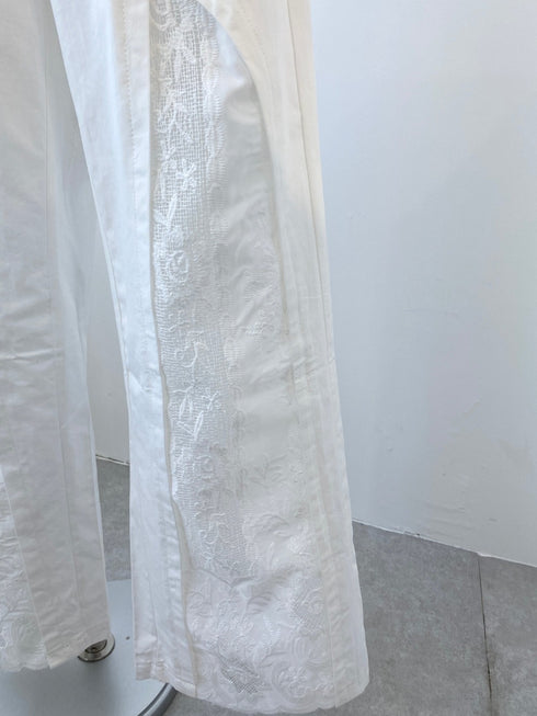 レーススリットパンツ | SL2242609 | ホワイト
