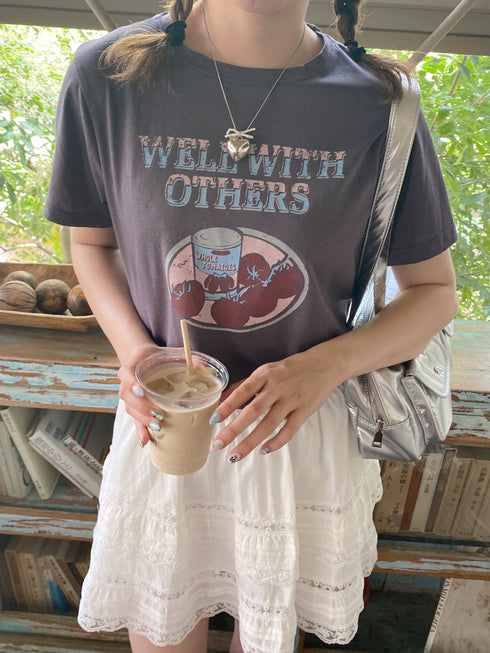 vintage tomato tee | SL2242619 | チャコールグレー