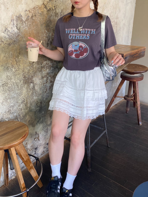 vintage tomato tee | SL2242619 | チャコールグレー