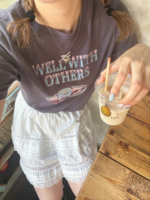 vintage tomato tee | SL2242619 | チャコールグレー