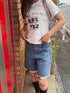 dog print tee | SL2242636 | ホワイト
