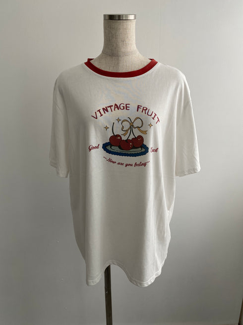 fruit ringer tee | SL2242663 | アイボリー