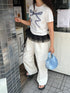 リボンレースデザインTシャツ | SL2242669 | ホワイト