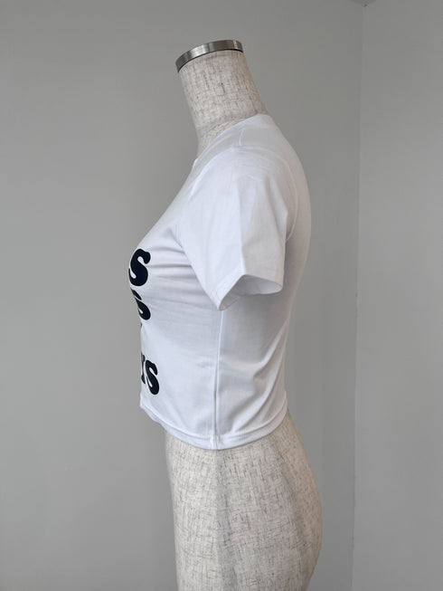 ロゴクロップドTシャツ | LE2242926 | ホワイト