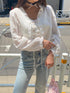 fancy frill cardigan | SL2243606 | ホワイト