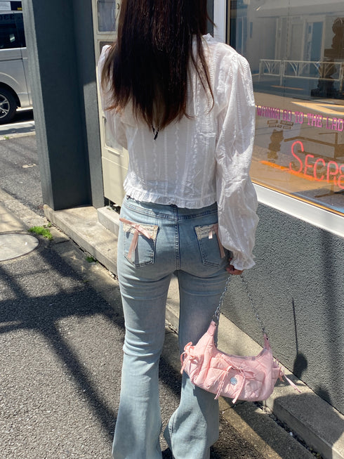 fancy frill cardigan | SL2243606 | ホワイト