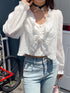 fancy frill cardigan | SL2243606 | ホワイト