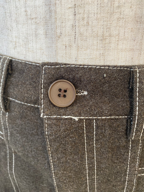 ステッチプリーツミニスカート | GR2244513 | ブラウン