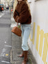 suede shoulder bag | SL1243604 | ブラウン