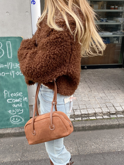 suede shoulder bag | SL1243604 | ブラウン