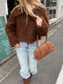 suede shoulder bag | SL1243604 | ブラウン
