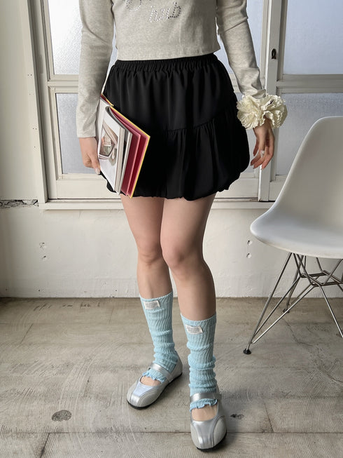 バルーンミニスカート | SL2251616 | ブラック