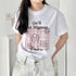 チェックボックスロゴプリント半袖Tシャツ | SL2262007 | ピンク