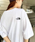 THE NORTH FACE(ザ・ノースフェイス)/ビッグロゴ プリント バンダナ 半袖 Tシャツ/M'S BANDANA S/S R/TEE | IM2251068 | ホワイト