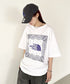 THE NORTH FACE(ザ・ノースフェイス)/ビッグロゴ プリント バンダナ 半袖 Tシャツ/M'S BANDANA S/S R/TEE | IM2251068 | ホワイト