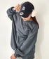 GILDAN(ギルダン) /ベーシック ロングスリーブ Tシャツ コットン ビッグシルエット オーバーサイズ サイズカラバリ豊富 長袖 ロンT 6.0オンス | 2193062 | ダークグレー