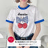 チェリーリボン半袖リンガーTシャツ | SL2252019 | ブルー