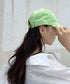 【newhattan】ニューハッタン 無地 ストーン ウォッシュド ツイル ローキャップ 帽子/STONE WASHED TWILL CAP | 4192001 | ライム