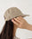 【newhattan】ニューハッタン 無地 ストーン ウォッシュド ツイル ローキャップ 帽子/STONE WASHED TWILL CAP | 4192001 | カーキ