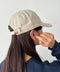 【newhattan】ニューハッタン 無地 ストーン ウォッシュド ツイル ローキャップ 帽子/STONE WASHED TWILL CAP | 4192001 | ライトベージュ