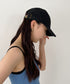 【newhattan】ニューハッタン 無地 ストーン ウォッシュド ツイル ローキャップ 帽子/STONE WASHED TWILL CAP | 4192001 | ブラック