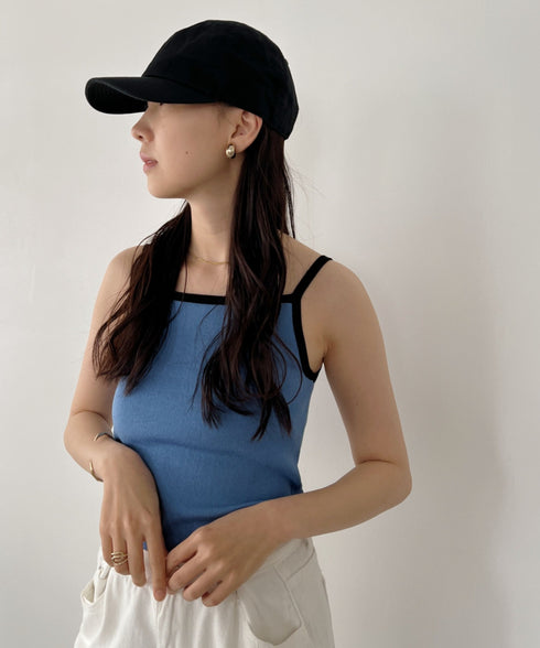 【newhattan】ニューハッタン 無地 ストーン ウォッシュド ツイル ローキャップ 帽子/STONE WASHED TWILL CAP | 4192001 | ブラック