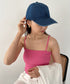 【newhattan】ニューハッタン 無地 ストーン ウォッシュド ツイル ローキャップ 帽子/STONE WASHED TWILL CAP | 4192001 | ダークブルー