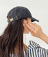 【newhattan】ニューハッタン 無地 ストーン ウォッシュド ツイル ローキャップ 帽子/STONE WASHED TWILL CAP | 4192001 | ダークブラック