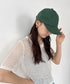 【newhattan】ニューハッタン 無地 ストーン ウォッシュド ツイル ローキャップ 帽子/STONE WASHED TWILL CAP | 4192001 | ダークグリーン