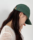 【newhattan】ニューハッタン 無地 ストーン ウォッシュド ツイル ローキャップ 帽子/STONE WASHED TWILL CAP | 4192001 | ダークグリーン