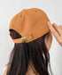 【newhattan】ニューハッタン 無地 ストーン ウォッシュド ツイル ローキャップ 帽子/STONE WASHED TWILL CAP | 4192001 | オレンジ系その他