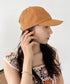 【newhattan】ニューハッタン 無地 ストーン ウォッシュド ツイル ローキャップ 帽子/STONE WASHED TWILL CAP | 4192001 | オレンジ系その他